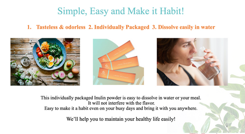 High Purity Inulin e Body Treatment Supplement 6g x 60 sticks (Japanese package) Life×it Labo Made in Japan