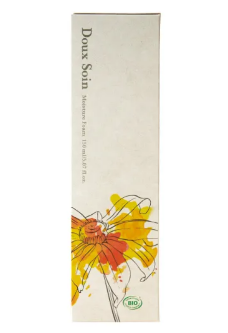 Doux Soin Moisture Foam COSMOS ORGANIC certified product