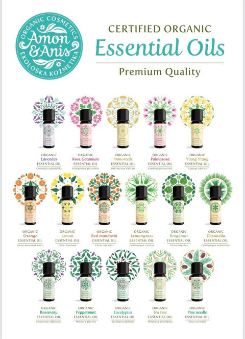 E Uオーガニック認証取得 有機精油 エッセンシャルオイル Amon & Anis 10ml